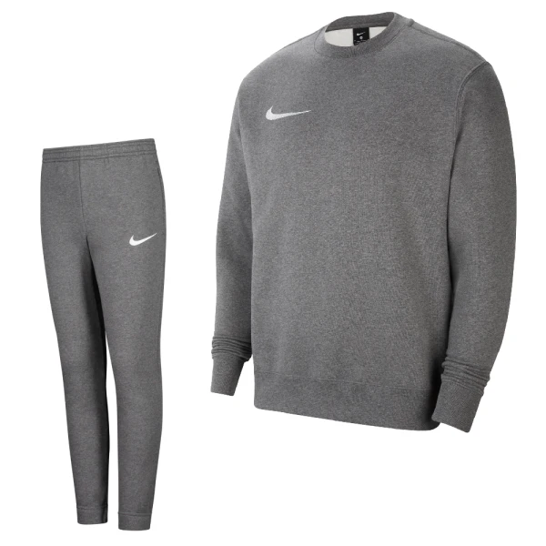 Nike Park 20 Fleece Sweat Trainingspak Kids Grijs