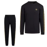 Cruyff Xicota Crew Trainingspak Zwart Goud