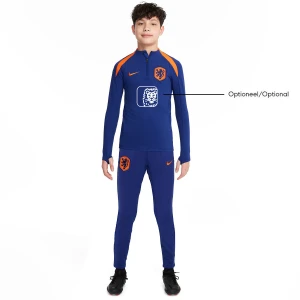 Nike Nederland Strike Trainingspak 1/4-Zip 2024-2026 Kids Blauw Oranje