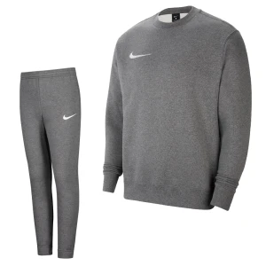 Nike Park 20 Fleece Sweat Trainingspak Kids Grijs