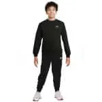 Nike Sportswear Club Fleece Crew Trainingspak Kids Zwart Wit