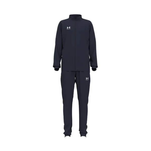 Under Armour Challenger Trainingspak Full-Zip Kids Donkerblauw Wit