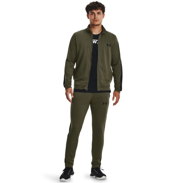 Under Armour Knit Trainingspak Donkergroen