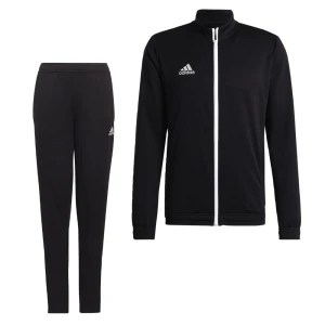 adidas Entrada 22 Full-Zip Trainingspak Kids Zwart Wit