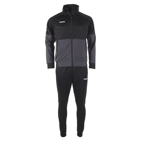 hummel Authentic Full-Zip Trainingspak Zwart Grijs