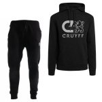 Cruyff Do Hoodie Trainingspak Kids Zwart Zilver