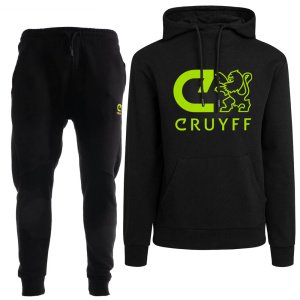 Cruyff Do Hoodie Trainingspak Zwart Geel