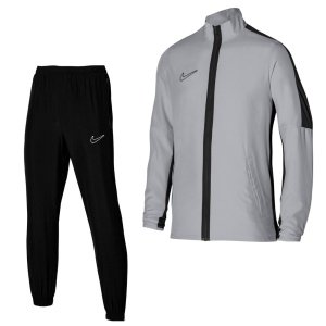 Nike Dri-FIT Academy 23 Full-Zip Trainingspak Woven Grijs Zwart Wit