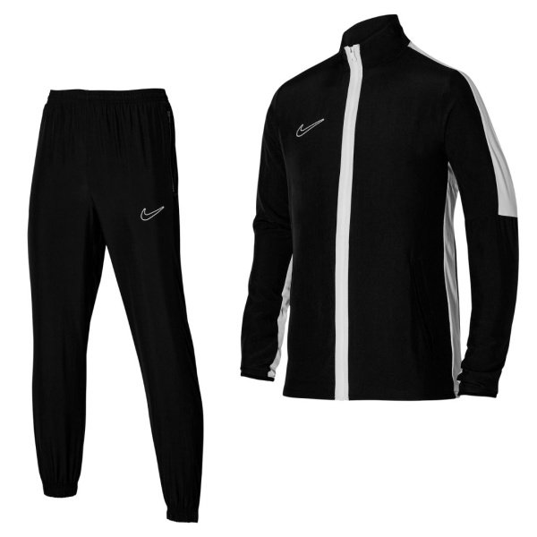 Nike Dri-FIT Academy 23 Full-Zip Trainingspak Woven Zwart Wit