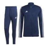 adidas Tiro 23 League Full-Zip Trainingspak Donkerblauw Wit