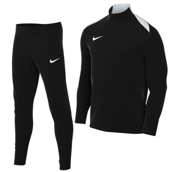 Nike Academy Pro 24 Trainingspak 1/4-Zip Kids Zwart Wit Nike Academy Pro 24 Trainingspak 1/4-Zip Kids Zwart Wit