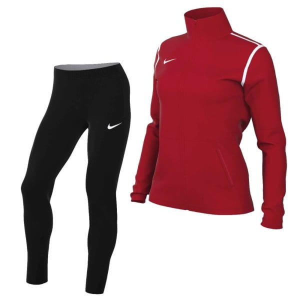 Nike Park 20 Trainingspak Full-Zip Dames Rood Wit Nike Park 20 Trainingspak Full-Zip Dames Rood Wit