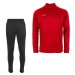 Stanno First 1/4-Zip Trainingspak Rood Zwart