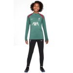 Nike Liverpool Strike Trainingspak 1/4-Zip 2024-2025 Kids Groen Zwart Rood