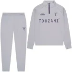 Touzani Platinum Trainingspak 1/4-Zip Kids Grijs Paars