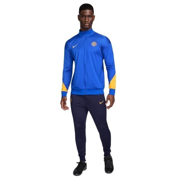 Nike Inter Milan Strike Trainingspak Full-Zip 2024-2025 Blauw Donkerblauw Goud Nike Inter Milan Strike Trainingspak Full-Zip 2024-2025 Blauw Donkerblauw Goud