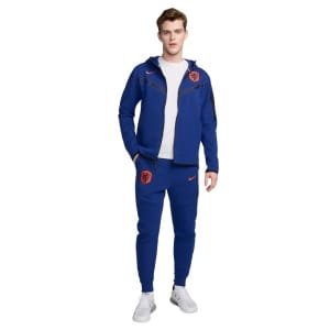 Nike Nederland Tech Fleece Trainingspak 2024-2026 Blauw Oranje