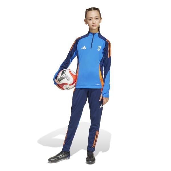 adidas Juventus Trainingspak 1/4-Zip 2024-2025 Kids Blauw Oranje Wit adidas Juventus Trainingspak 1/4-Zip 2024-2025 Kids Blauw Oranje Wit