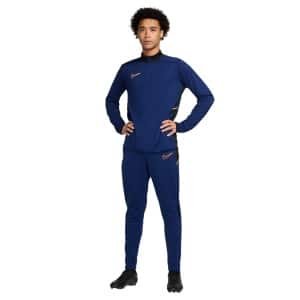 Nike Academy 25 Trainingspak 1/4-Zip Donkerblauw Zwart Oranje