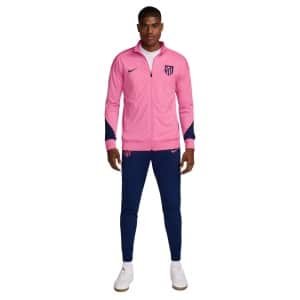 Nike Atletico Madrid Strike Trainingspak Full-Zip 2024-2025 Roze Donkerblauw