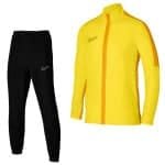 Nike Dri-FIT Academy 23 Full-Zip Trainingspak Woven Geel Goud Zwart