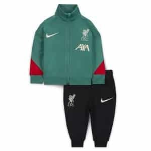 Nike Liverpool Strike Trainingspak Full-Zip 2024-2025 Baby Groen Zwart Rood
