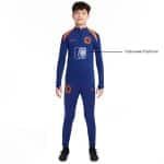 Nike Nederland Strike Trainingspak 1/4-Zip 2024-2026 Kids Blauw Oranje
