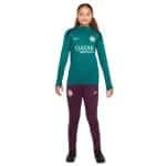 Nike Paris Saint Germain Strike Trainingspak 1/4-Zip 2024-2025 Kids Groen Paars Wit Goud