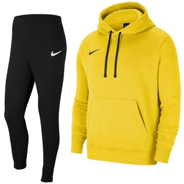 Nike Park 20 Fleece Hoodie Trainingspak Geel Zwart Nike Park 20 Fleece Hoodie Trainingspak Geel Zwart
