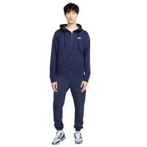Nike Sportswear Club Fleece Trainingspak Donkerblauw Wit