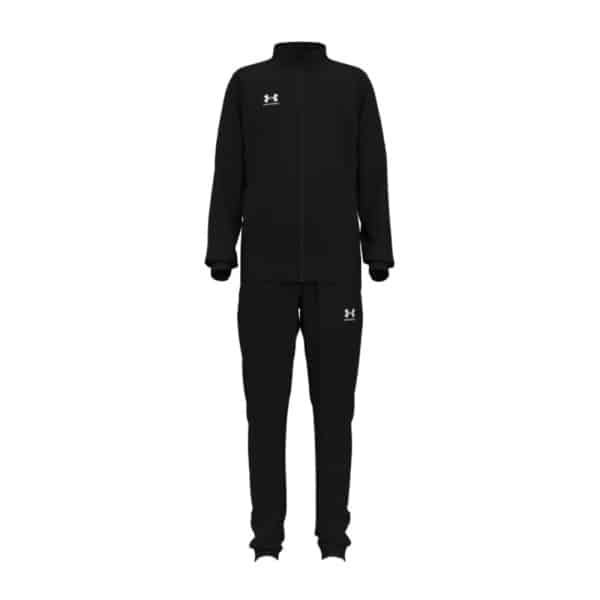 Under Armour Challenger Trainingspak Full-Zip Kids Zwart Wit