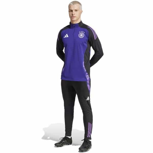 adidas Duitsland Trainingspak 1/4-Zip 2024-2026 Paars Zwart