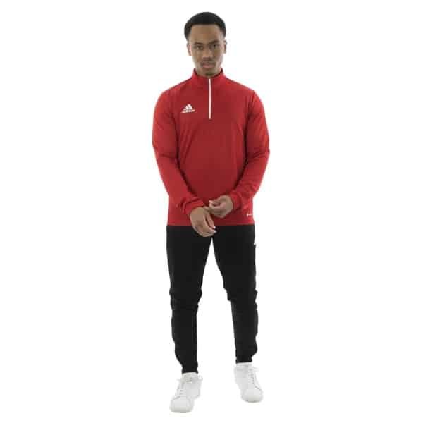 adidas Entrada 22 Trainingspak Rood Zwart Wit